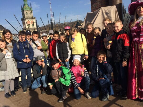 екскурсія дахами Львова для дітей